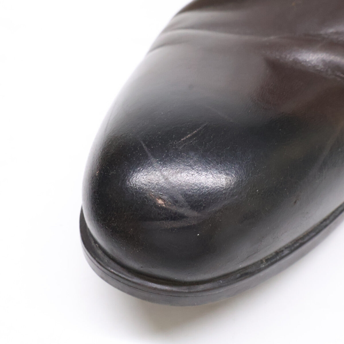 Ermenegildo Zegna Leather Chukka Boots Dark Brown Size 7.5