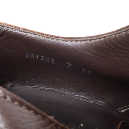 Zegna A0132X Leather Oxford Sneakers Brown Size 7EE
