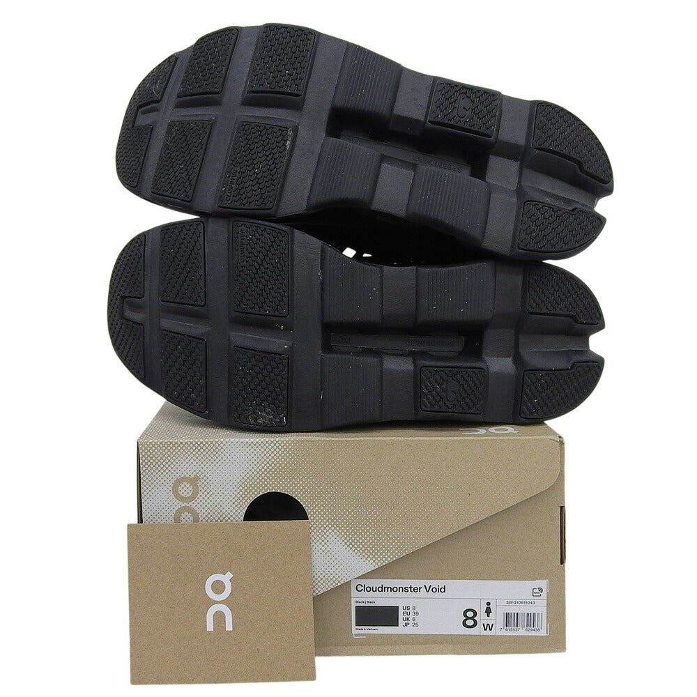 ON Cloudmonster Void 3 Sneakers Black Size 25