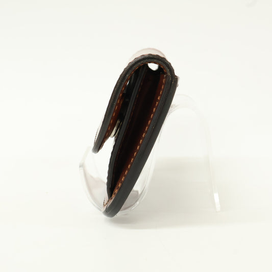 LAST CROPS Horween Shell Cordovan Coin Case Burgundy