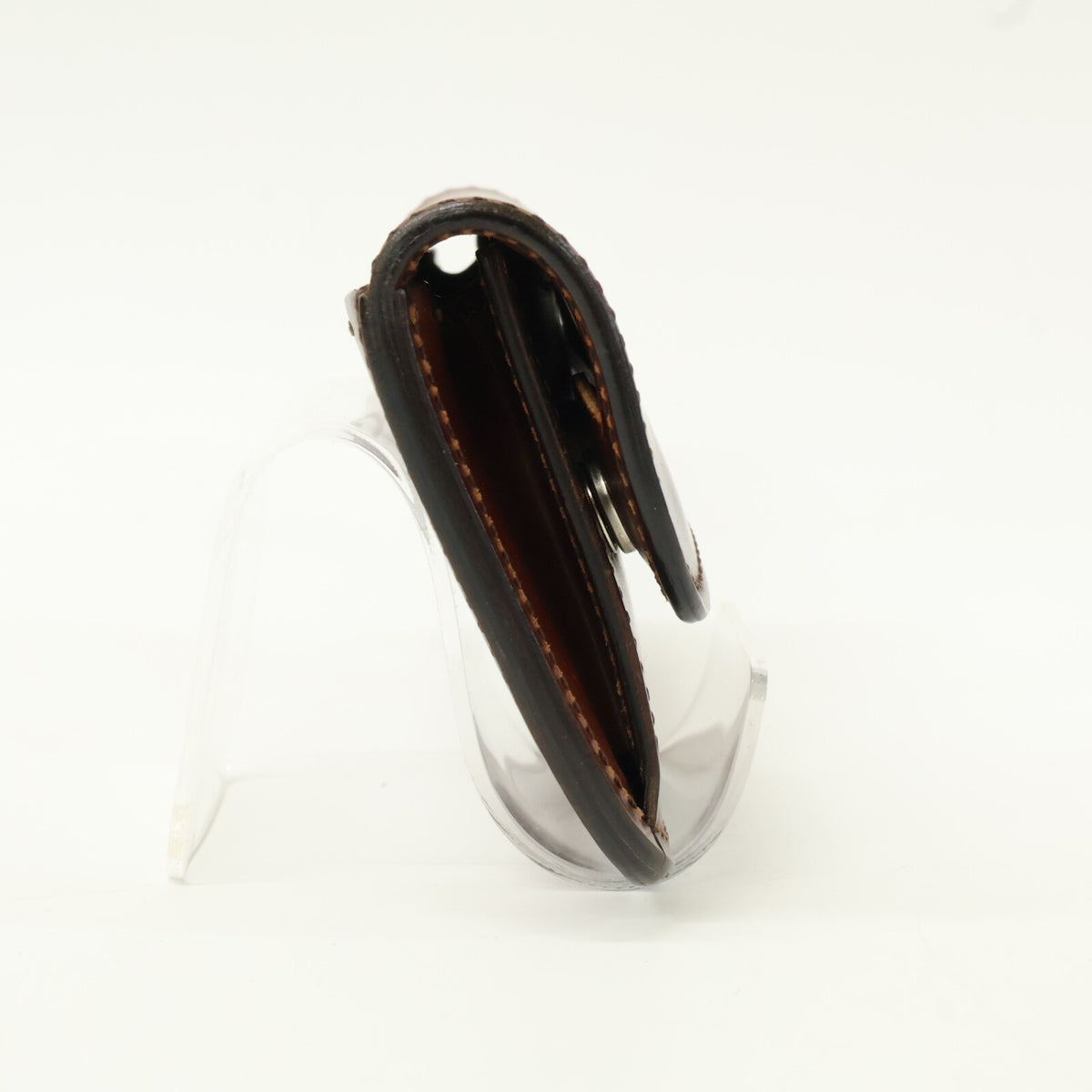 LAST CROPS Horween Shell Cordovan Coin Case Burgundy