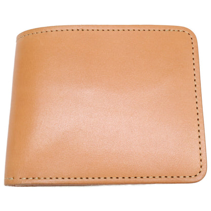 WILDSWANS GROUNDER Leather Bi-fold Wallet Natural