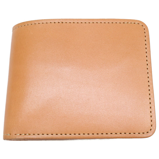WILDSWANS GROUNDER Leather Bi-fold Wallet Natural