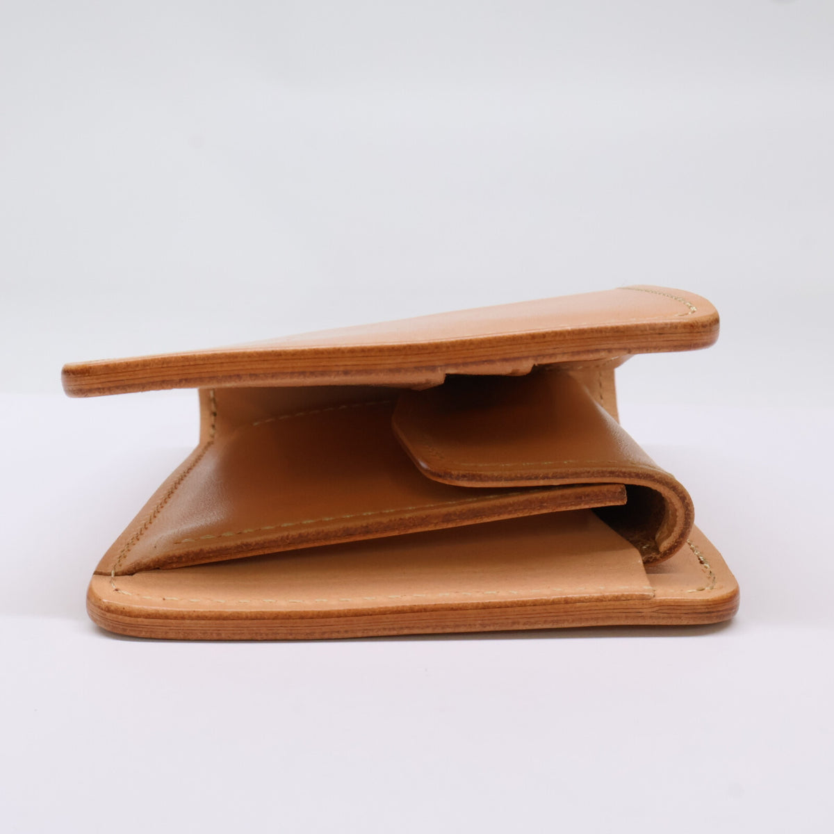 WILDSWANS GROUNDER Leather Bi-fold Wallet Natural