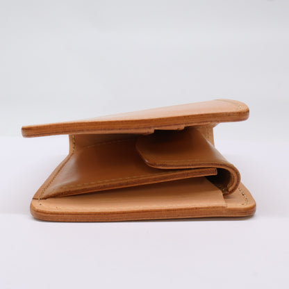 WILDSWANS GROUNDER Leather Bi-fold Wallet Natural