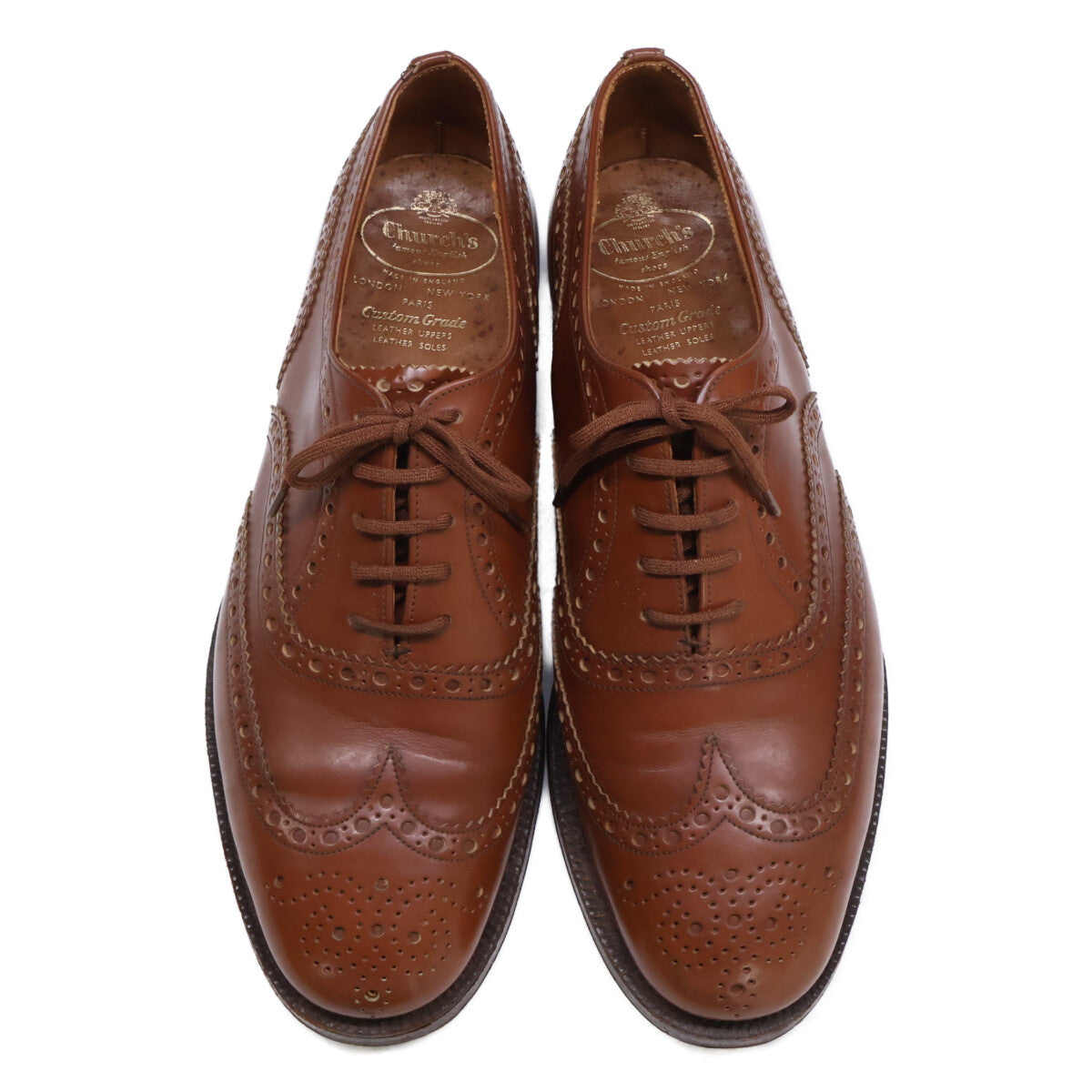 Church's BURWOOD Oxford Brogue Sneakers Brown Size 75F