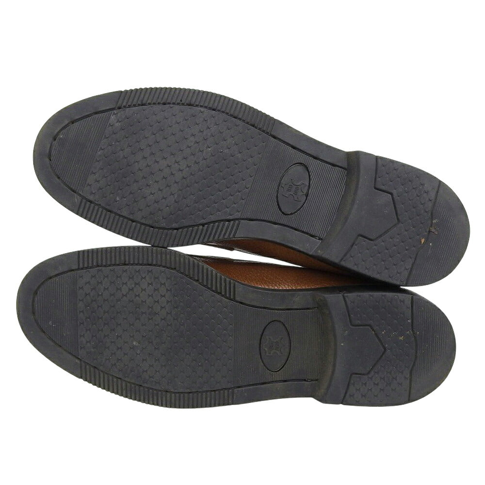 EMPORIOARMANI Coin Loafer Slip-Ons Brown Size 8