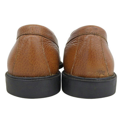 EMPORIOARMANI Coin Loafer Slip-Ons Brown Size 8