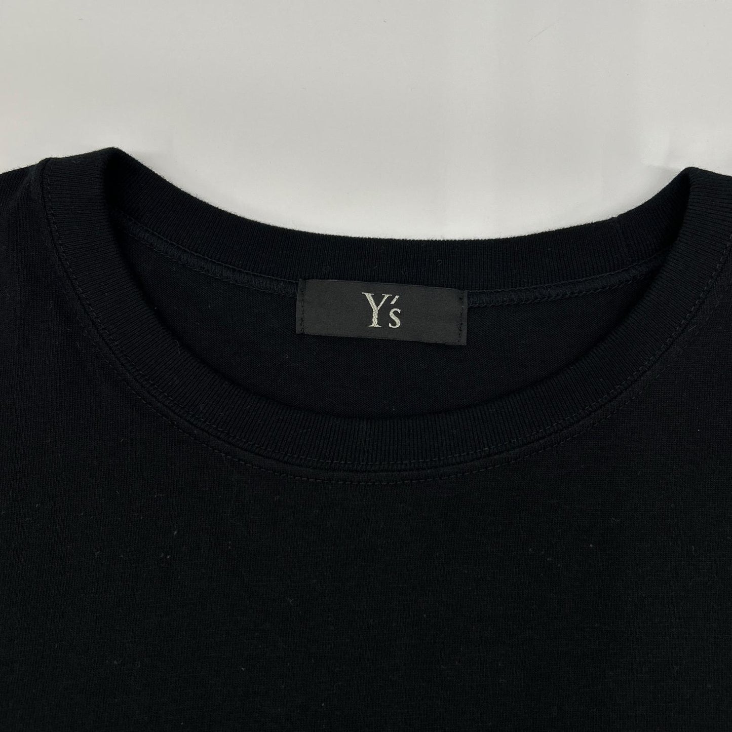 Y's YK-T52-979 2PIECES T-SHIRTS Black