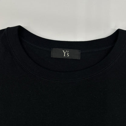 Y's YK-T52-979 2PIECES T-SHIRTS Black