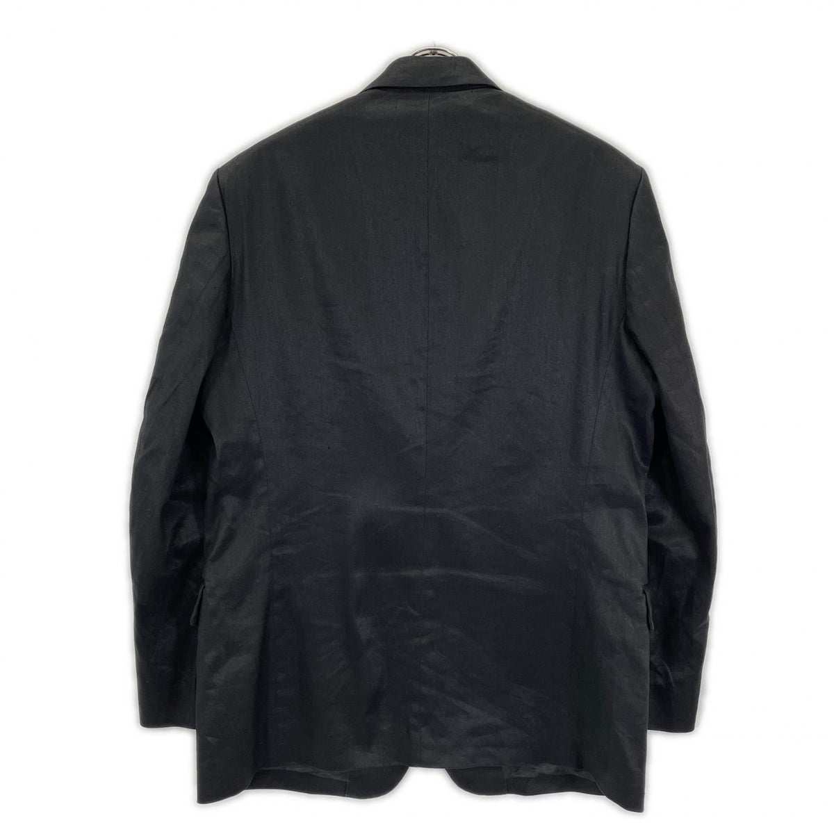 Y's for men Linen Cotton Twill 3B Jacket Black Size 3