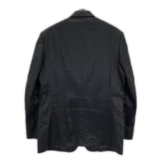 Y's for men Linen Cotton Twill 3B Jacket Black Size 3