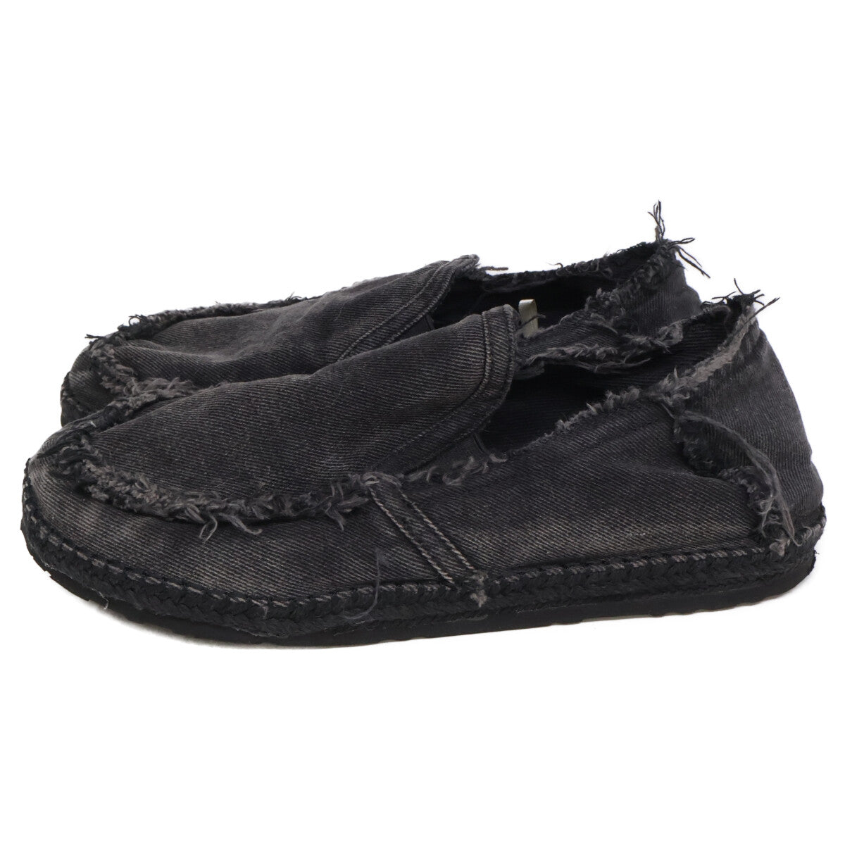 DIESEL D-LUKAS Espadrille Slip-Ons Black Size 10.5