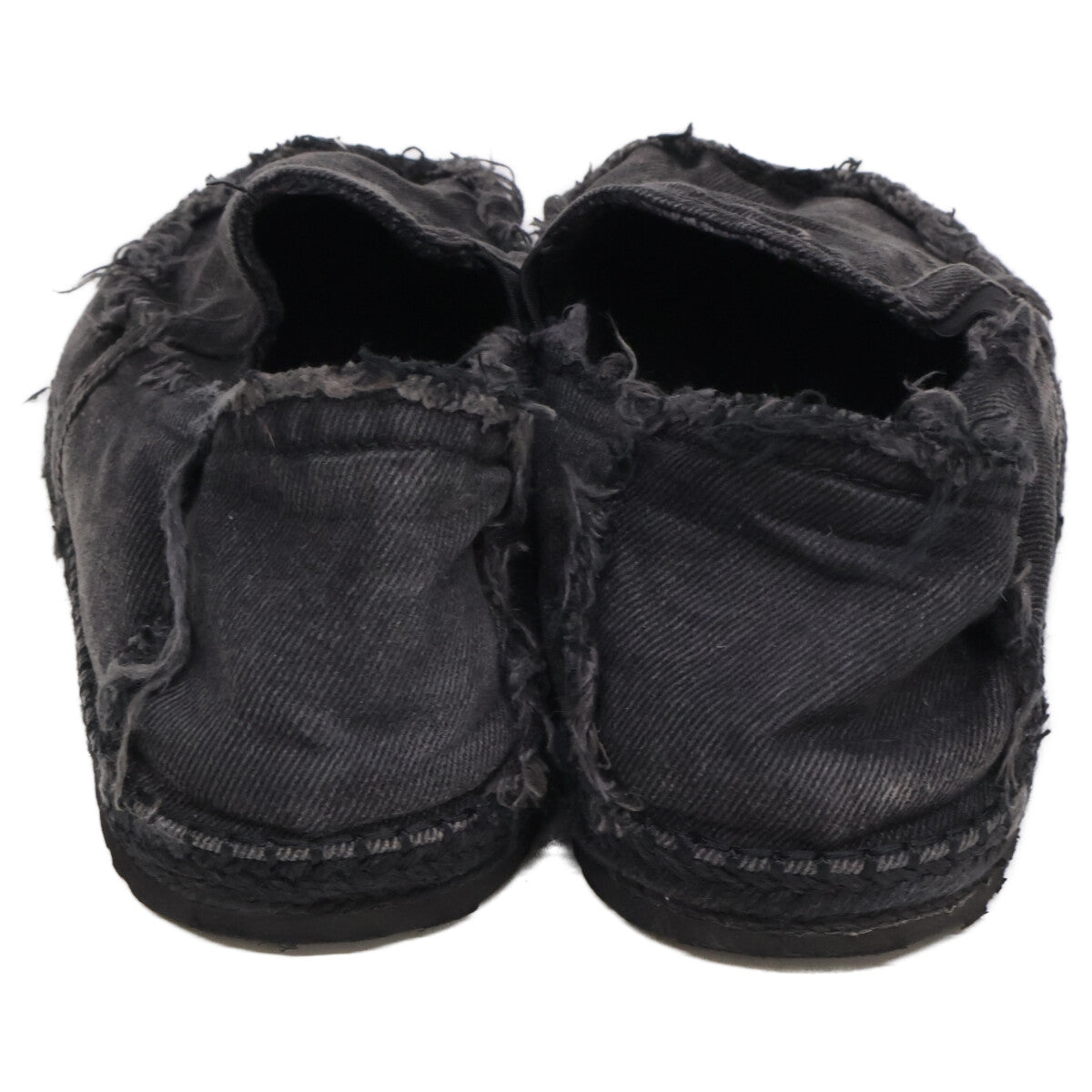 DIESEL D-LUKAS Espadrille Slip-Ons Black Size 10.5
