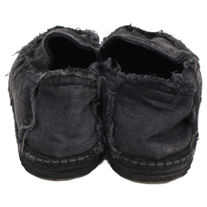 DIESEL D-LUKAS Espadrille Slip-Ons Black Size 10.5