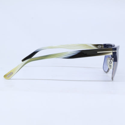 TOM FORD TF386 Louis Wellington Navy Blue Sunglasses Size 55X18 145