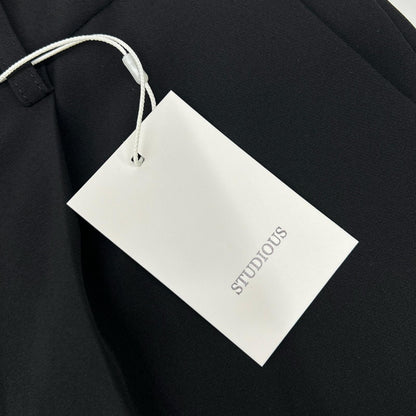 STUDIOUS Dream Jersey Easy Slacks Black Size 1