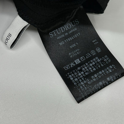 STUDIOUS Dream Jersey Easy Slacks Black Size 1