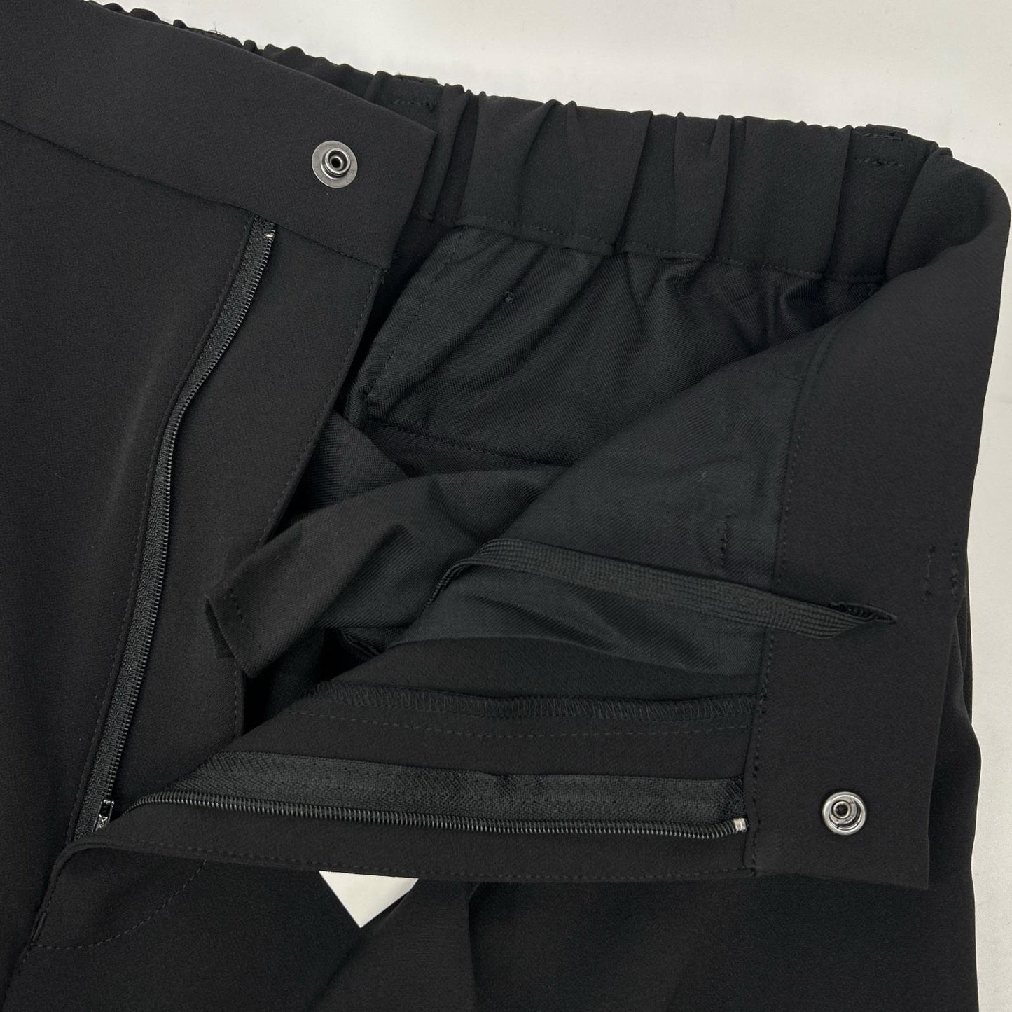 STUDIOUS Dream Jersey Easy Slacks Black Size 1