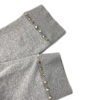 VALENTINO Rockstud Sweatshirt Gray Size L
