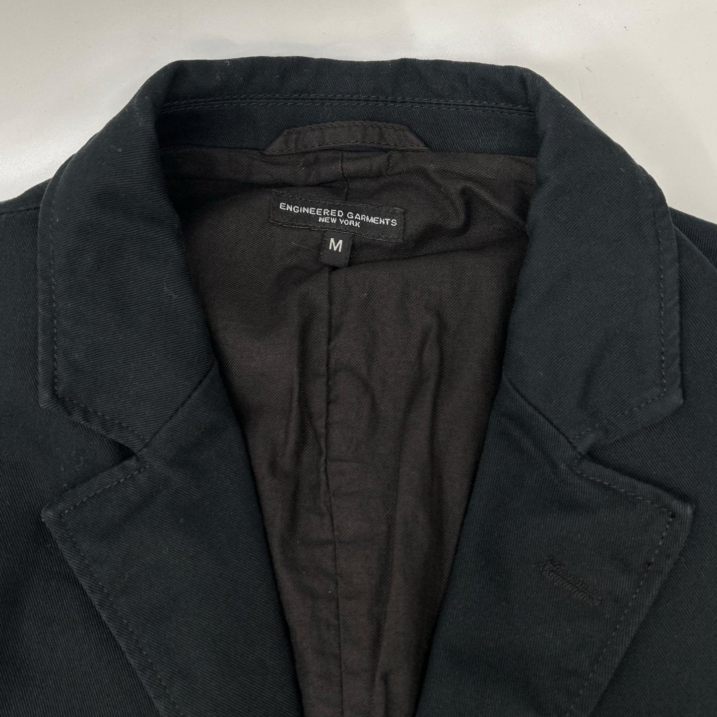 Engineered Garments Black Andover Cotton Jacket Size M