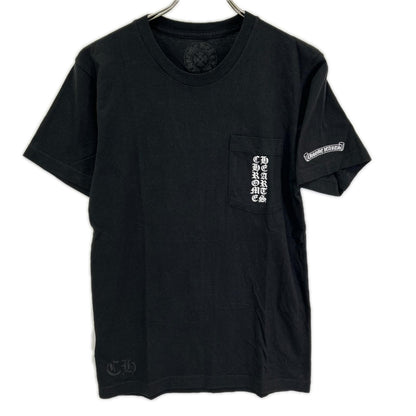 Chrome hearts Black Osaka Scroll Label Logo Tee Size S