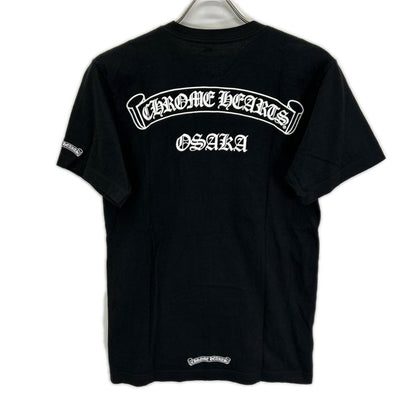 Chrome hearts Black Osaka Scroll Label Logo Tee Size S