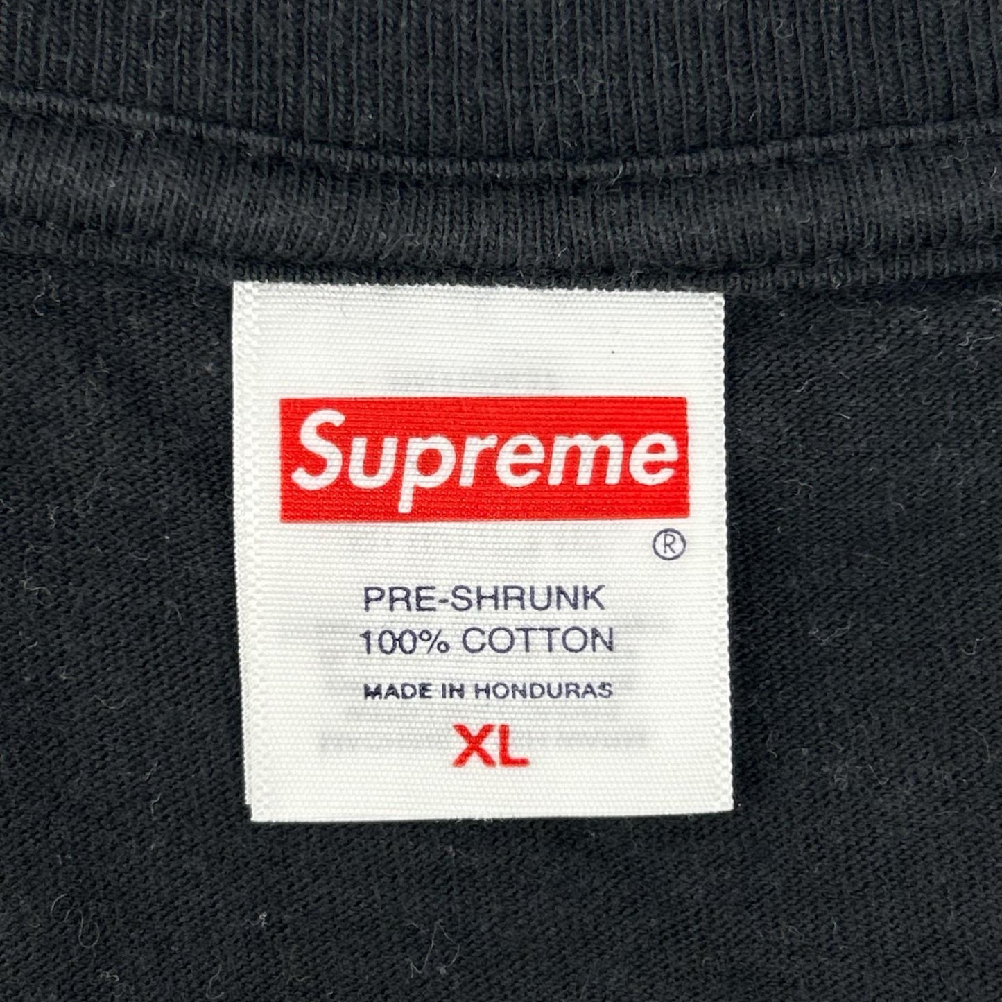 Supreme 25SS Bedroom Tee Black T-Shirt Size XL