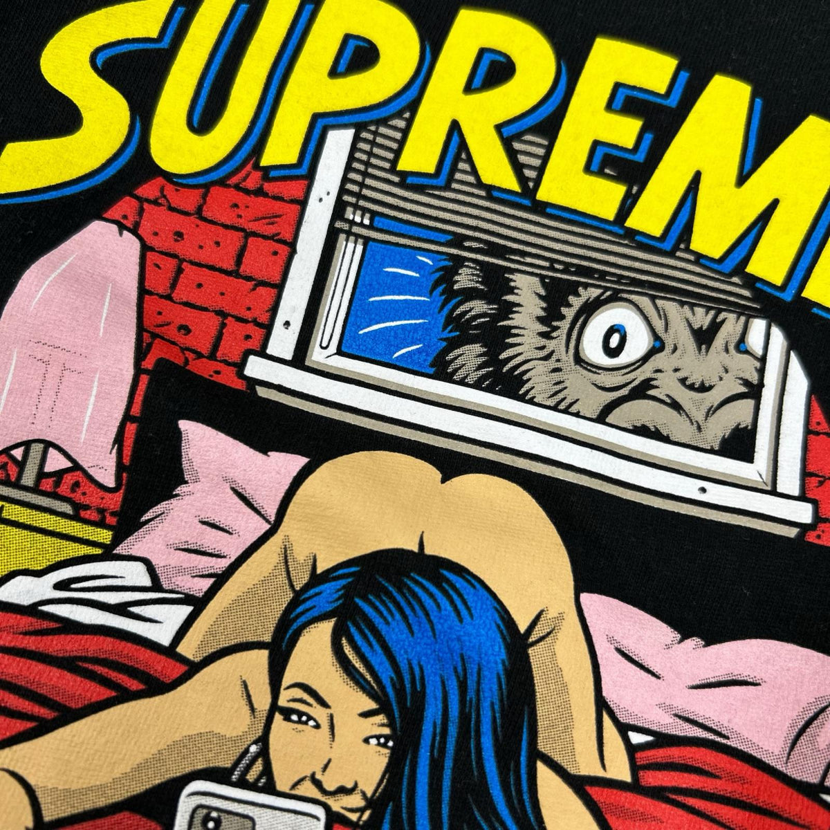 Supreme 25SS Bedroom Tee Black T-Shirt Size XL