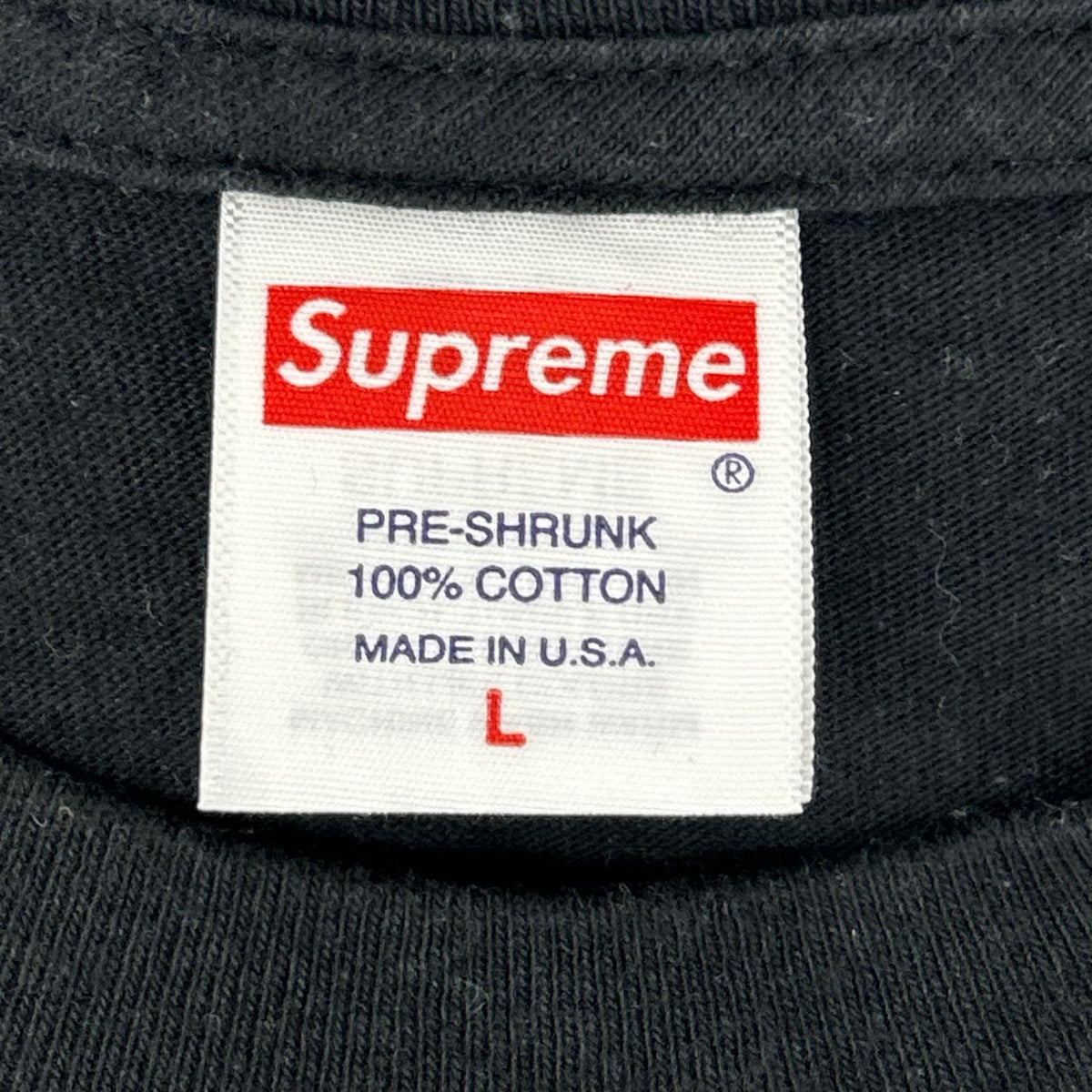 Supreme Futura Box Logo T-Shirt Black Size L
