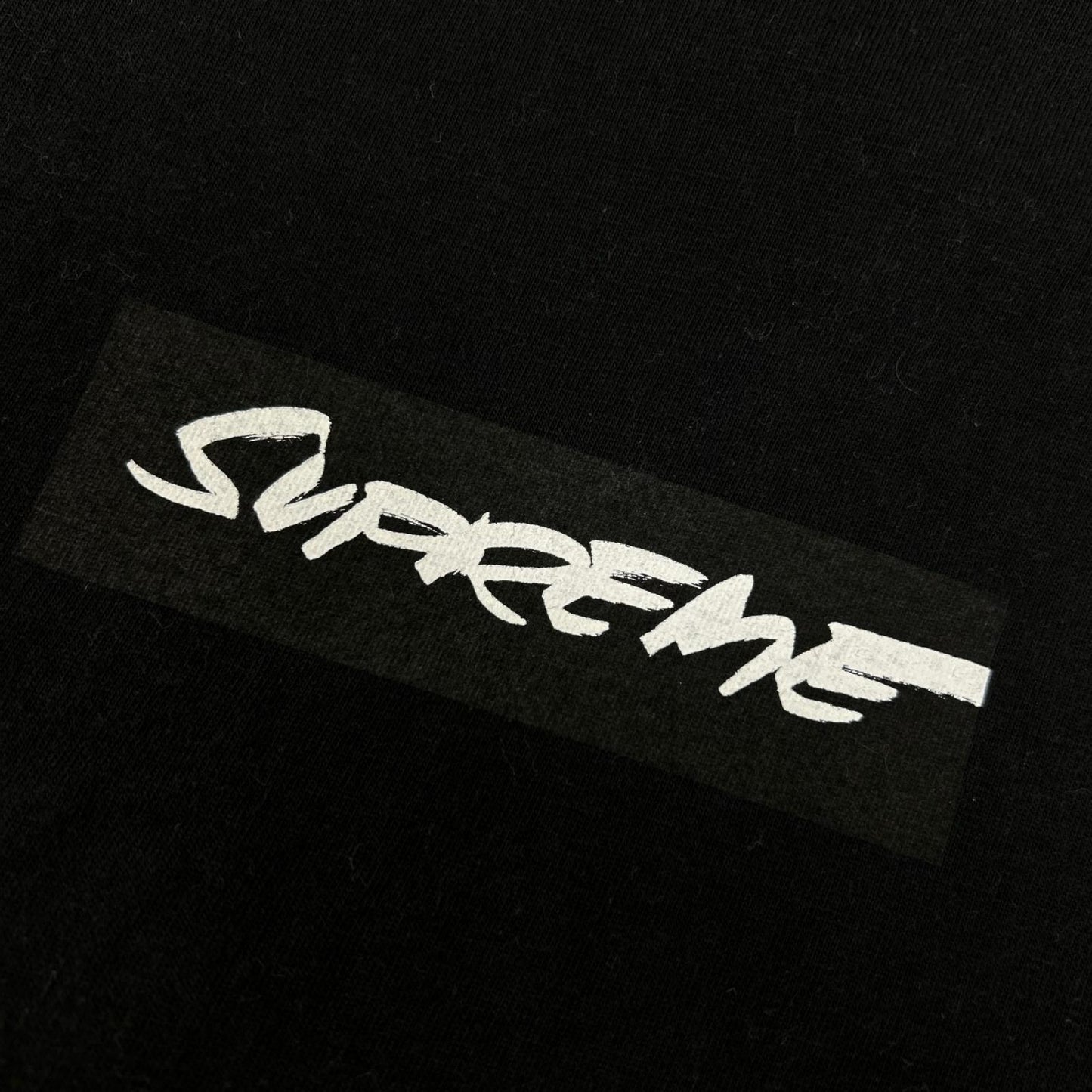 Supreme Futura Box Logo T-Shirt Black Size L