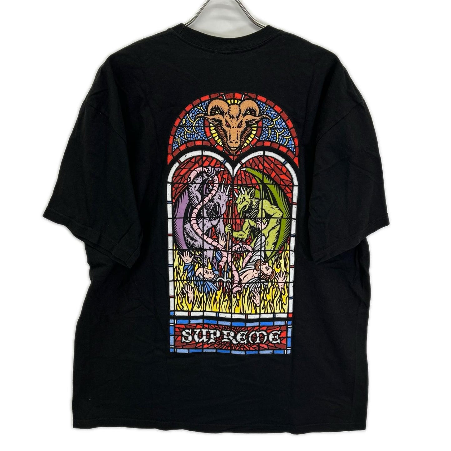 Supreme 23AW Worship T-Shirt Black Size XL