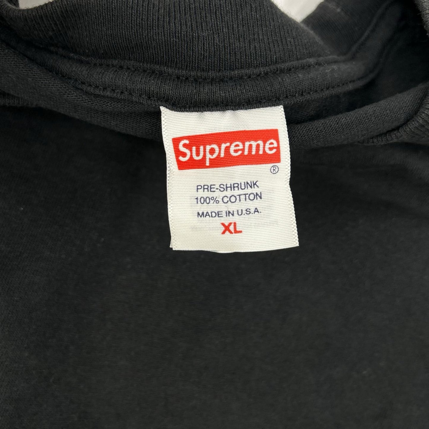 Supreme 23AW Worship T-Shirt Black Size XL