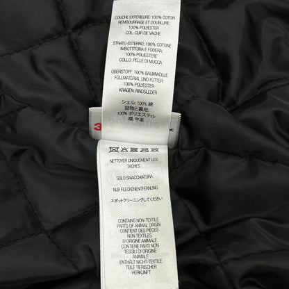 Supreme 24FW Leather Collar Utility Jacket Navy Size XL
