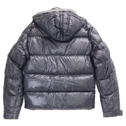 MONCLER BRANSON Navy Hooded Down Jacket Size 2