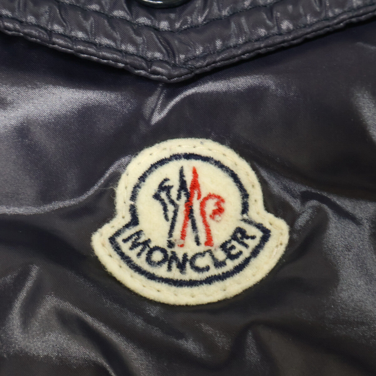 MONCLER BRANSON Navy Hooded Down Jacket Size 2