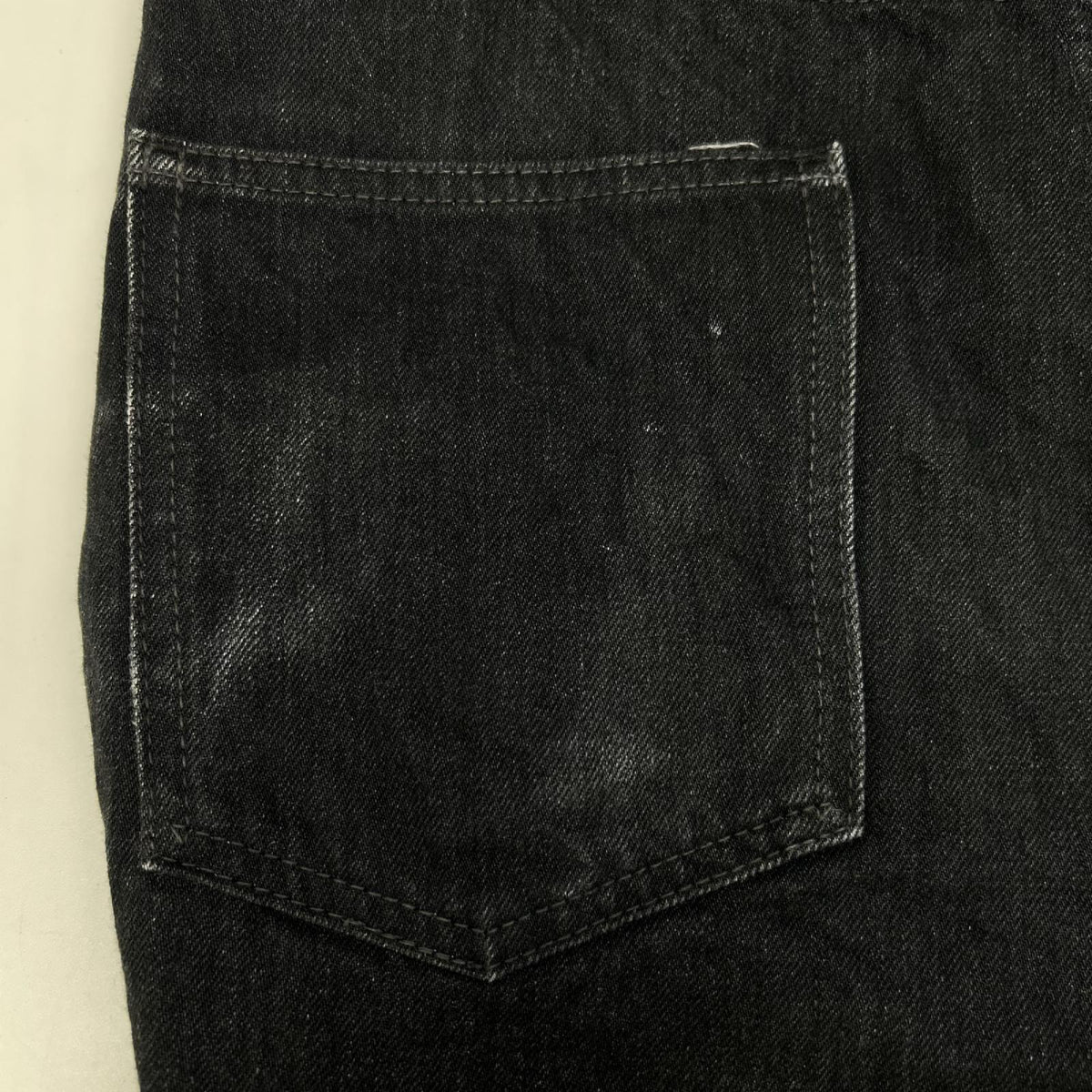 KAPITAL EK-1373 Bootcut Denim Black Boots Size 36