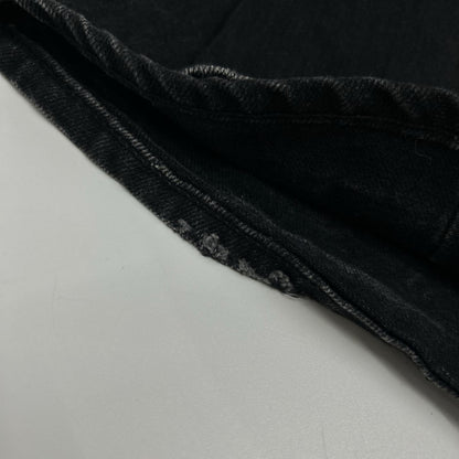 KAPITAL EK-1373 Bootcut Denim Black Boots Size 36