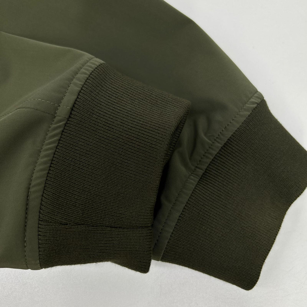 Theory Khaki CITY BOMBER LD Polyester Blouson Jacket Size M