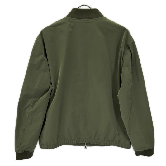 Theory Khaki CITY BOMBER LD Polyester Blouson Jacket Size M