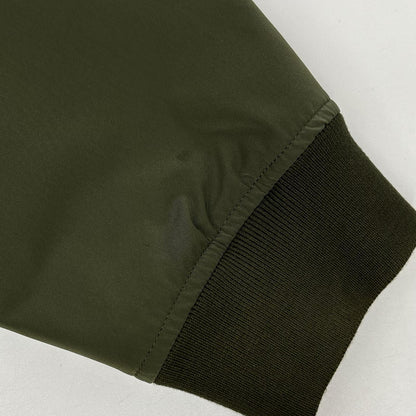 Theory Khaki CITY BOMBER LD Polyester Blouson Jacket Size M