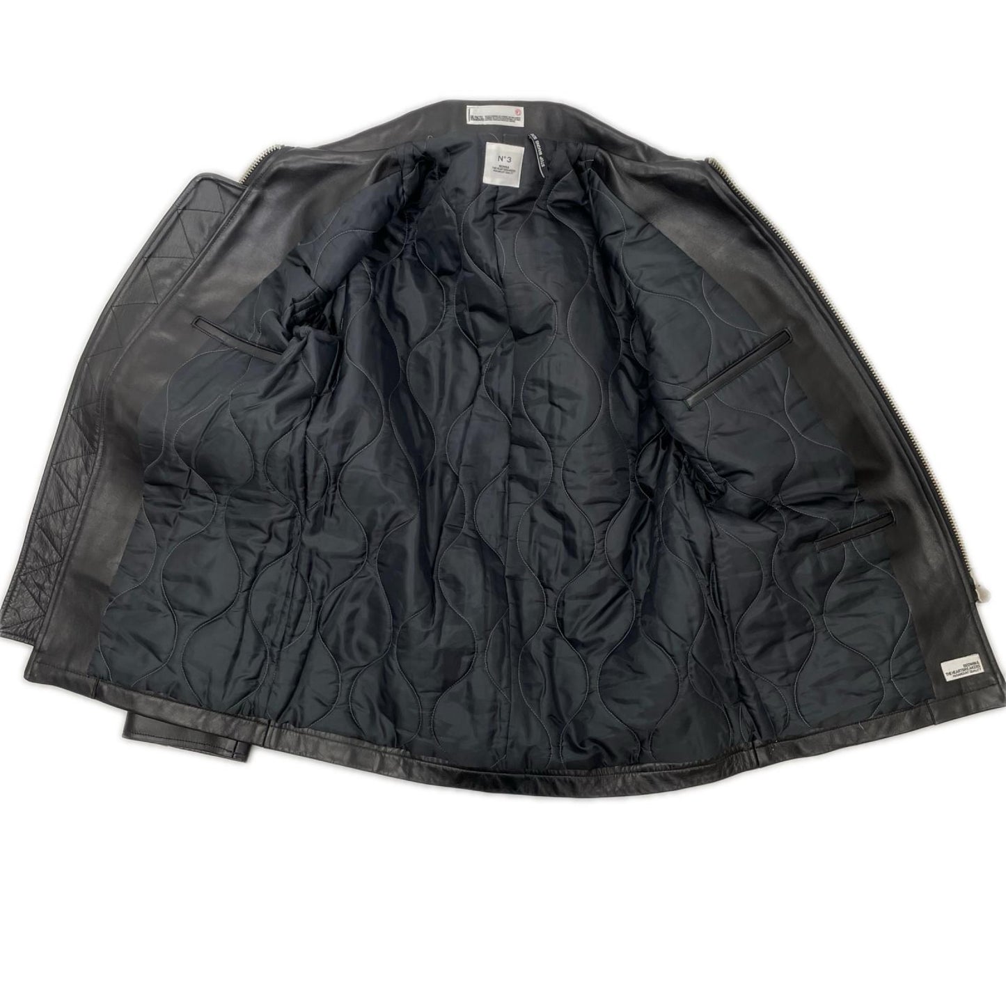 BEDWIN & THE HEARTBREAKERS BRUCE Horsehide Coat Black Size 3