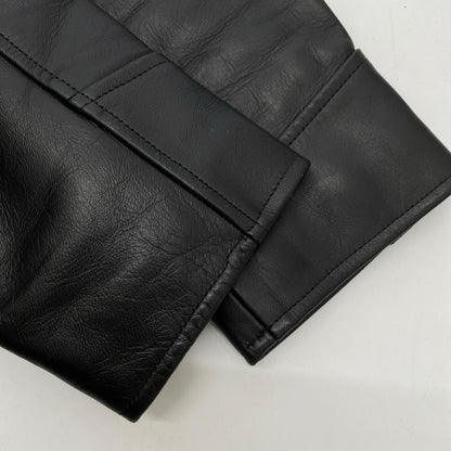 BEDWIN & THE HEARTBREAKERS BRUCE Horsehide Coat Black Size 3