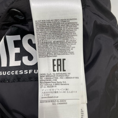DIESEL A03739 Nylon Down Vest Black Size S