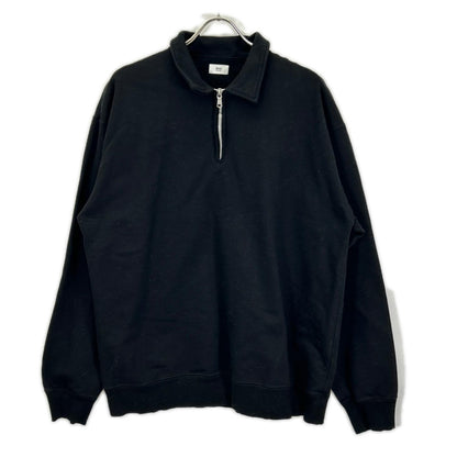 RHC 25SS Black Half-Zip Pullover Sweatshirt Size L