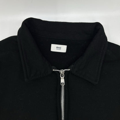 RHC 25SS Black Half-Zip Pullover Sweatshirt Size L