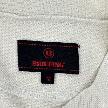 BRIEFING BRG251MD9 Garment Dye High-Neck Beige Size M