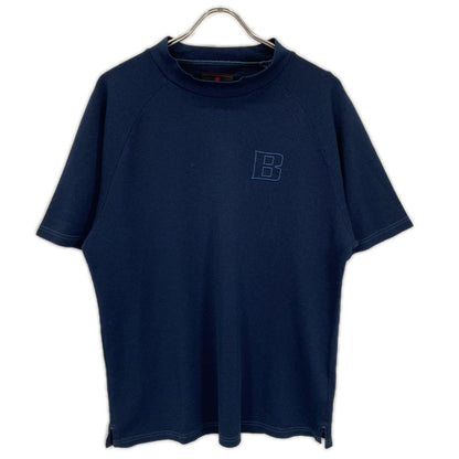 BRIEFING BRG251MD9 Garment-Dyed High Neck Fit Blue Size M