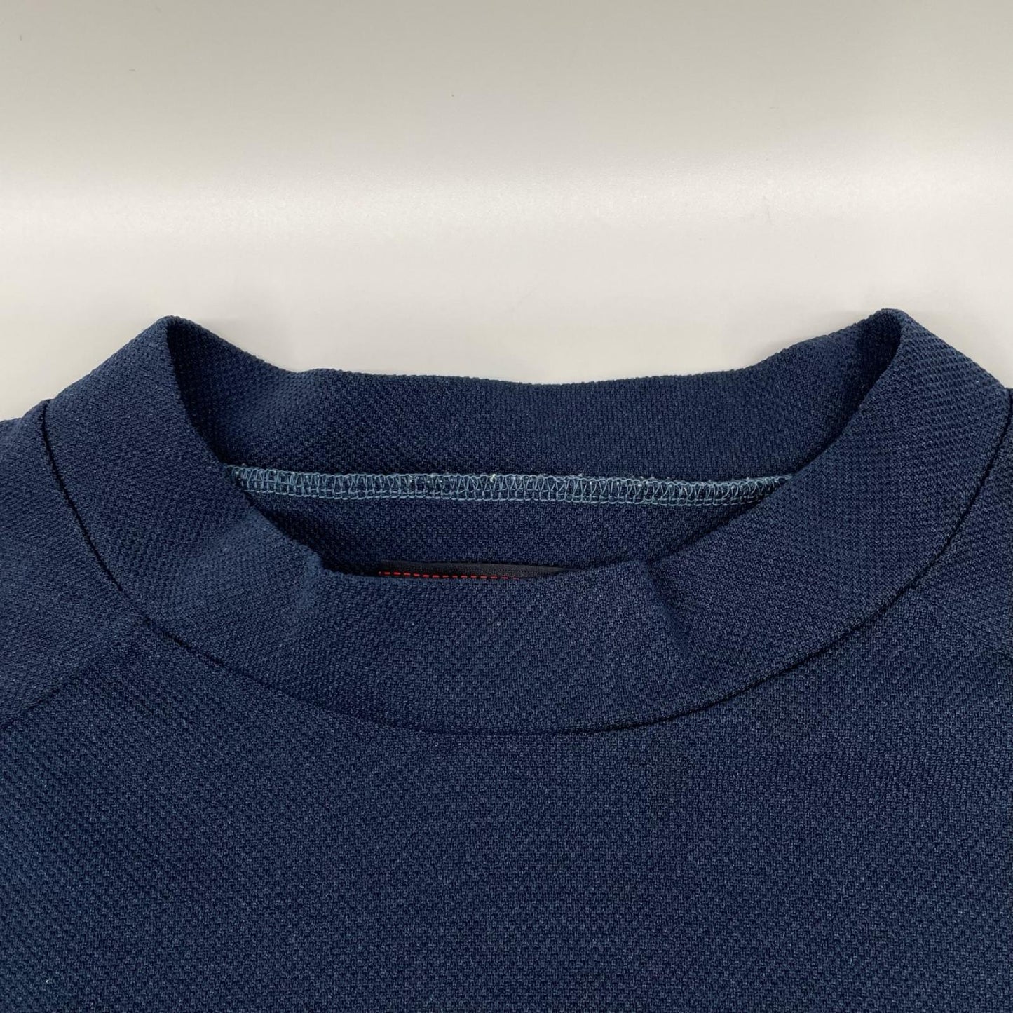 BRIEFING BRG251MD9 Garment-Dyed High Neck Fit Blue Size M