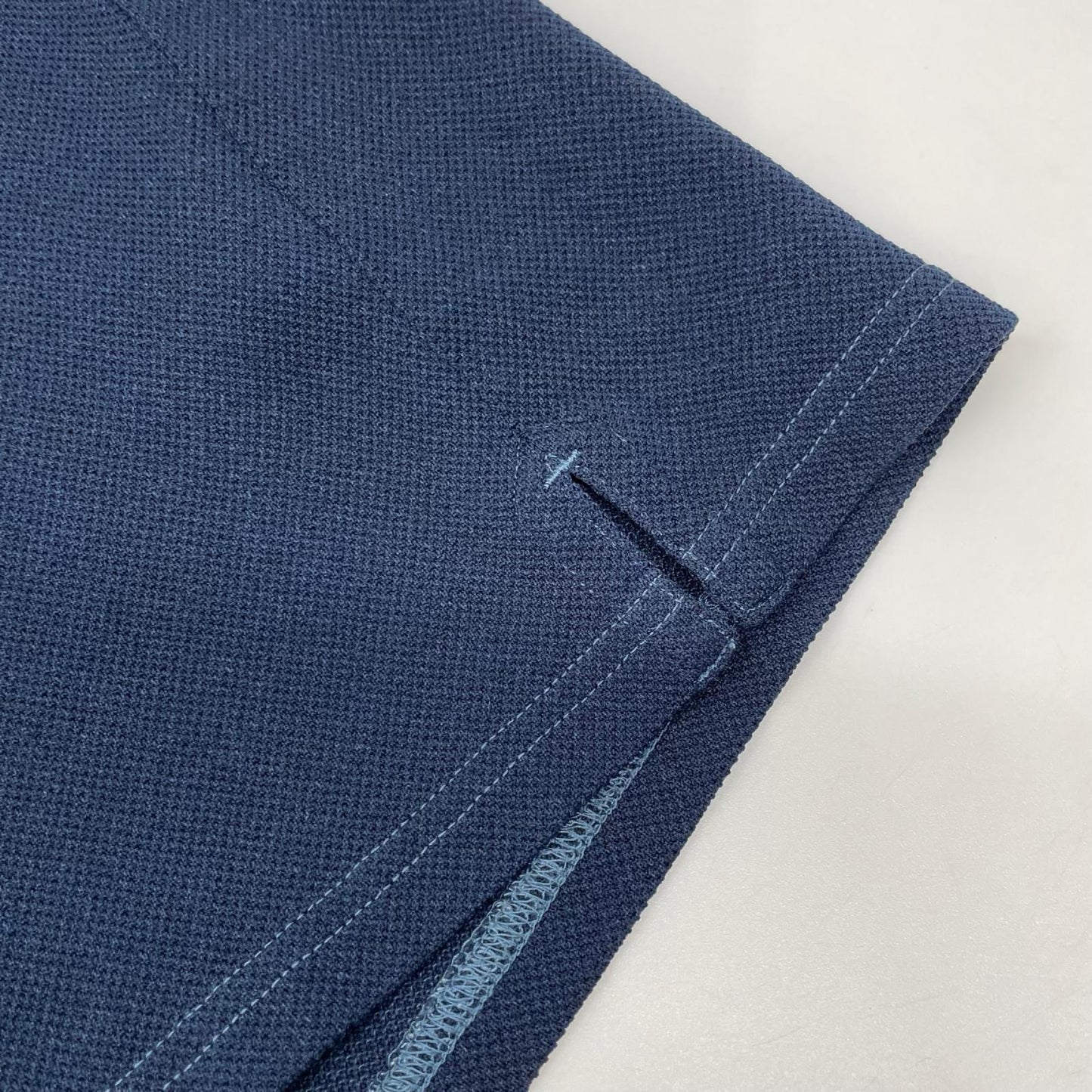 BRIEFING BRG251MD9 Garment-Dyed High Neck Fit Blue Size M